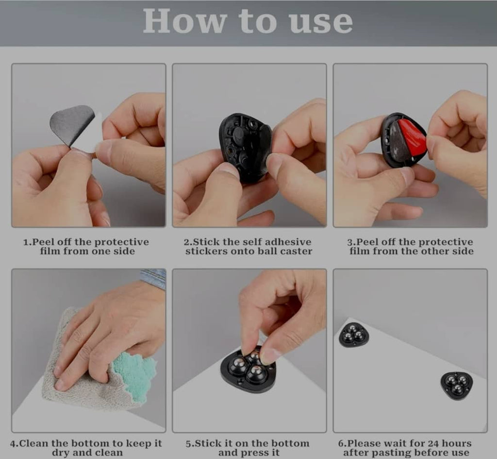 عجلات التحريك الدوار 360درجة